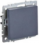 IEK BRITE Выключатель 1-клавишный 10А ВС10-1-0-БрМ маренго