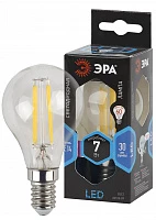 ЭРА F-LED P45-7W-840-E14 (филамент, шар, 7Вт, нейтр, E14)