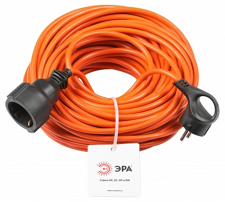 ЭРА Удлинитель силовой UPx-1e-3x1-30m в бухте с заземлением 1 розетка 30м ПВС 3х1мм2