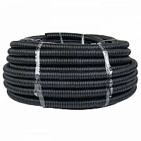 EKF PROxima Труба гофр. ПНД Plast с зондом d32мм (50м.) черная