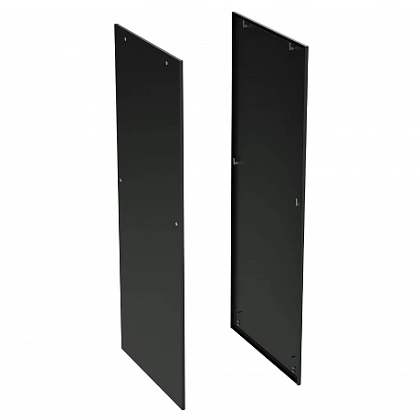 DKC Панель боковая для напольных 19" IT-корпусов ДКС серии CQE, 2 шт, 1200х1000, RAL9005