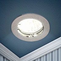 ЭРА KL1 CH Хром Светильник литой простой MR16,12V, 50W