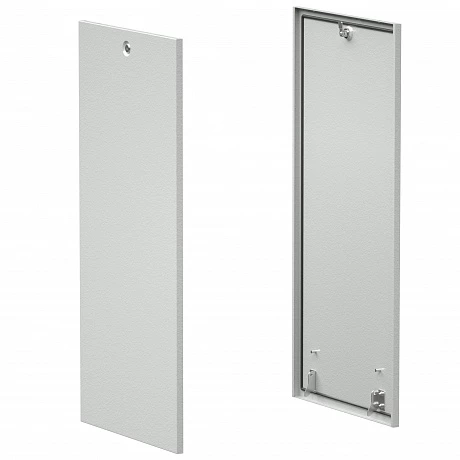 DKC Панель боковая для напольных 19" IT-корпусов ДКС серии CQE, 2 шт, 1200х600, RAL7035