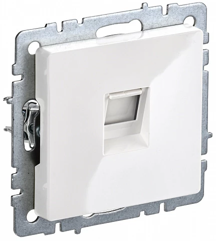 IEK BRITE Роз. комп. RJ45 кат.5E РК10-БрБ бел.