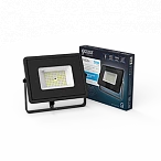 Gauss Прожектор Qplus 50W 6000lm 6500K 175-265V IP65 черный LED
