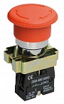 IEK LAY5 Кнопка управления LAY5-BS542 Грибок аварийная с фиксацией поворотная