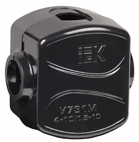 IEK Зажим ответвительный У-731М (4-10/1,5-10 мм2) IP20