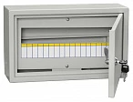 IEK TITAN 3 Корпус металлический ЩРн-18 (265х440х120мм) IP31
