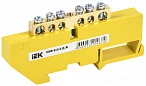 IEK Шина PE земля на DIN-изол ШНИ-6х9-6-Д-Ж