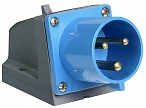 IEK Вилка 523 стац.2Р+РЕ 32А 220В IP44