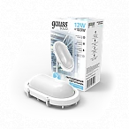 Gauss Св-к ЖКХ SOLID овал 12W 1150lm 4000K 160-260V IP65 175*110*76мм белый антивандальный IK10