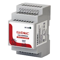 DKC Источник питания "MODULAR POWER", однофазный, 30Вт, 4-2А, 12(5-15)В