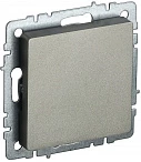 IEK BRITE Заглушка c суппортом МЗ10-БрШ шампань