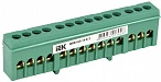 IEK Шина PE земля в корп изол на DIN-рейку ШНИ-6х9-14-К-З