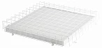 ЭРА Решетка защитная SPO-BAR-650-650 из армированной стали для светильников 657х657х98 армстронг