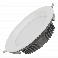 ЭРА Светильник даунлайт светодиодный SDL-10-90-40K-W25 встраиваемый круглый 25Вт 4000K 2250Лм D195х65