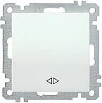 IEK ВС10-1-3-Б Выключатель  одноклавишный  перекрестный 10А BOLERO белый
