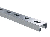 DKC С-образный профиль 41х21, L700, толщ.2,0 мм, горячеоцинкованный