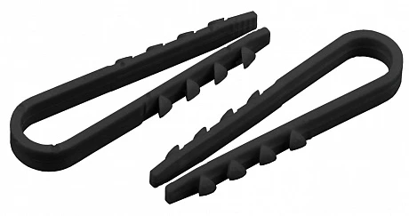 ЭРА DX-11-18-b-100 Дюбель-хомут для круглого кабеля 11-18мм черный (100шт)