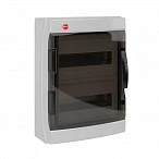 DKC Щиток настенный с дверцей 24 мод.,IP65, серый, с клеммным блоком 63А