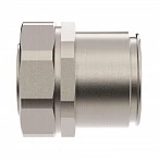 DKC Муфта металлорукав DN 40-жесткая труба д.40мм, IP66/IP67, никелированная латунь