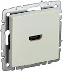 IEK BRITE Розетка HDMI РHDMI-0-БрКр бежевый