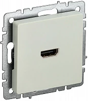 IEK BRITE Розетка HDMI РHDMI-0-БрКр бежевый