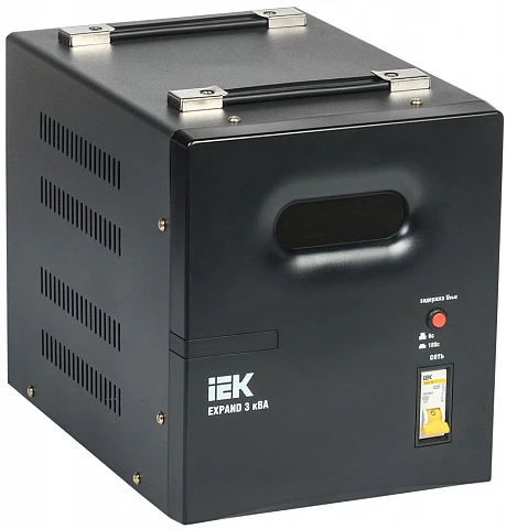 IEK EXPAND Стабилизатор напряжения 1-ф. переносной 3кВА