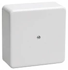 IEK Коробка КМ41222 распаячная для о/п 100х100х44мм белая(с контактной группой)