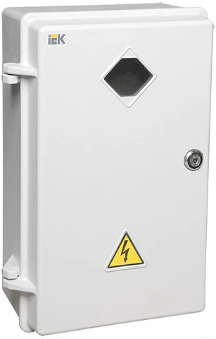 IEK KREPTA Корпус полиэстерный учетный ЩУ 1/1 УХЛ1 IP54