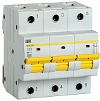 IEK KARAT Автоматический выключатель ВА47-150 3Р 63А 15кА характеристика D
