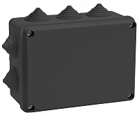 IEK Коробка расп. КМ41242 150х110х70мм IP55 10 вв. черная