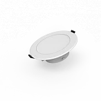 Gauss Светильник Elementary Downlight круг 5,5W 450lm 4000K 185-250V IP54 95*45 монтаж белый LED 1/40