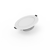 Gauss Светильник Elementary Downlight круг 5,5W 450lm 4000K 185-250V IP54 95*45 монтаж белый LED 1/40