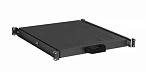 DKC Полка 1U выдвижная перфорированная, глубина 685мм для напольных 19" IT-корпусов ДКС серии CQE, RAL9005