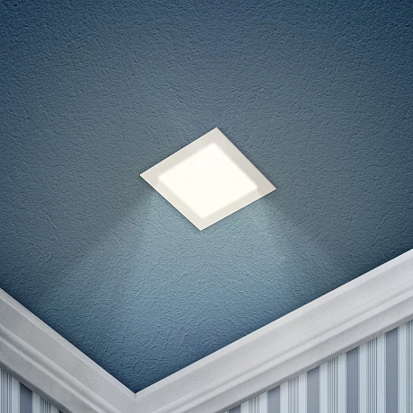 ЭРА LED 2-3-4K Светильник светодиодный квадратный LED 3W 220V 4000K