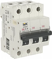 IEK ARMAT Автоматический выключатель M10N 3P C 4А
