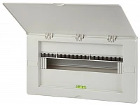 ЭРА Пластиковый бокс встраиваемый White_UBOX20 UNIQUE 20 модулей встраиваемый с белой крышкой