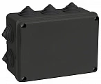 IEK Коробка расп. КМ41241 150х110х70мм IP44 10 вв. черная