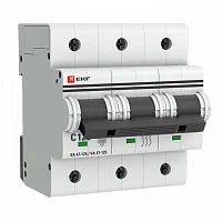 EKF PROxima ВА 47-125 Автоматический выключатель  (С) 3P 125А 15кА