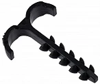 IEK Дюбель-хомут Т-обр. 4-12мм нейлон черный (25шт/упак)