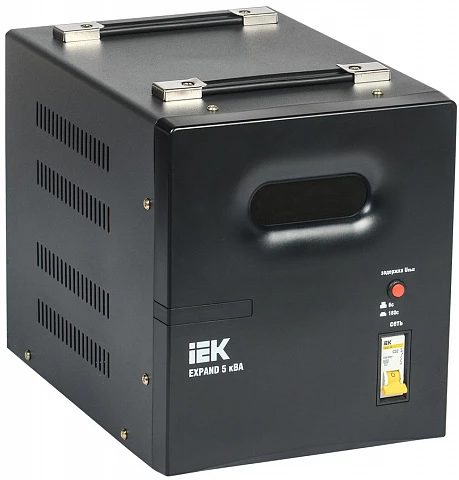 IEK EXPAND Стабилизатор напряжения 1-ф. переносной 5кВА
