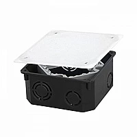 EKF PROxima Коробка распаячная КМТ-010-022 для подштукатурного монтажа с клеммником и крышкой (107х107х50)