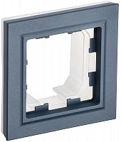 IEK BRITE Рамка 1-местная IP44 РУ-1-БрМ-44 маренго