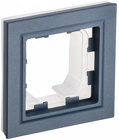IEK BRITE Рамка 1-местная IP44 РУ-1-БрМ-44 маренго