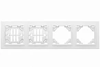 EKF Basic Минск Белый Рамка 4-ая горизонтальная