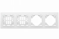 EKF Basic Минск Белый Рамка 4-ая горизонтальная