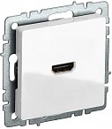 IEK BRITE Розетка HDMI РHDMI-0-БрБ белый