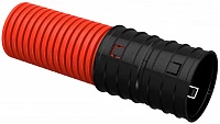 IEK ELASTA Труба гофрированная двустенная жесткая ПНД d=125мм (6м)
