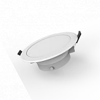 Gauss Светильник Elementary Downlight круг 9,5W 790lm 4000K 185-250V IP54 110*44 монтаж белый LED 1/40